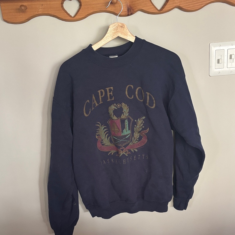 Fruit of the Loom Navy Crewneck Sweater